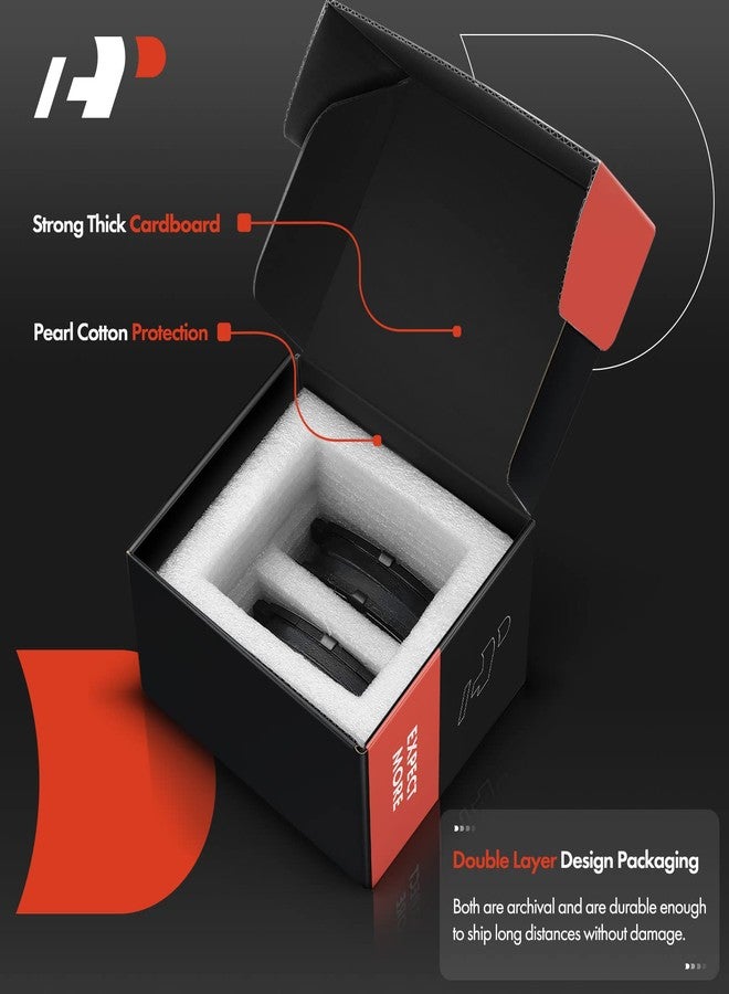 أ-بريميوم طقم وسادات فرامل قرصية أمامية سيراميكية من A-Premium متوافق مع موديلات مختارة من كرايسلر، دودج، جيب، وميتسوبيشي - 200، سيبرينغ، أفينجر، كاليبر، ستراتوس، كومباس، باتريوت، إكليبس، جالانت، لانسر، RVR - Image 4